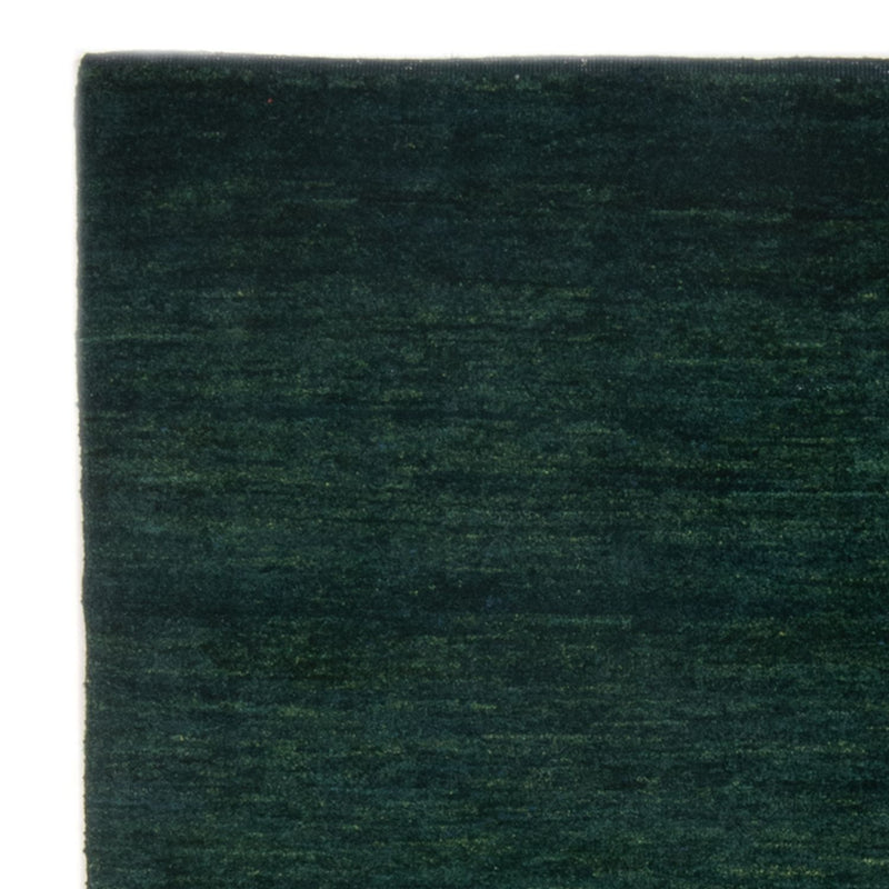 Gabbeh Teppich - Perser - 157 x 109 cm - dunkelgrün