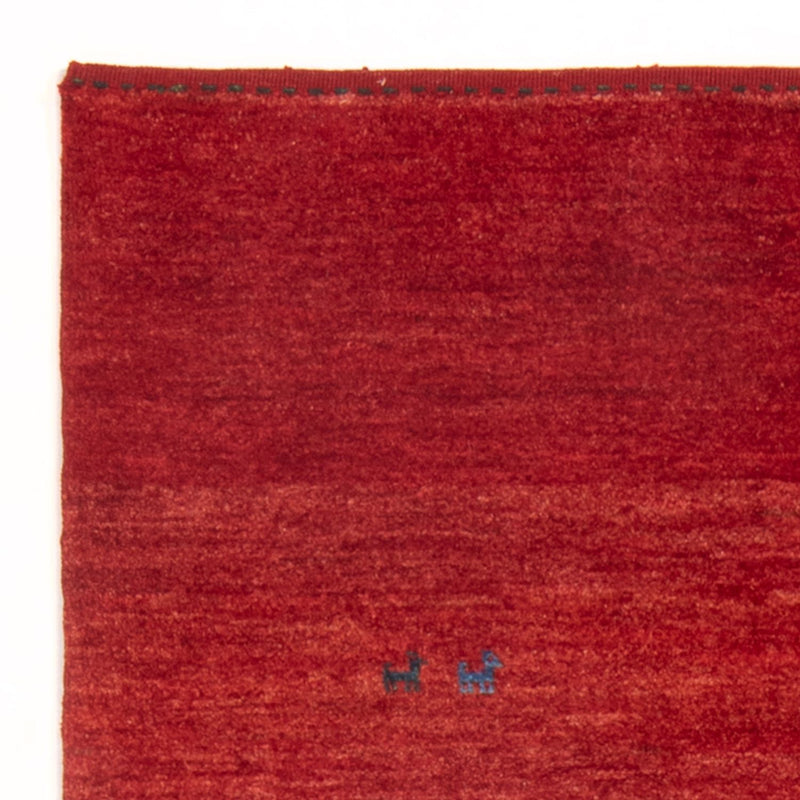 Gabbeh Teppich - Perser - 142 x 108 cm - rot