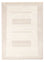 Gabbeh Teppich - Perser - 151 x 100 cm - hellbeige