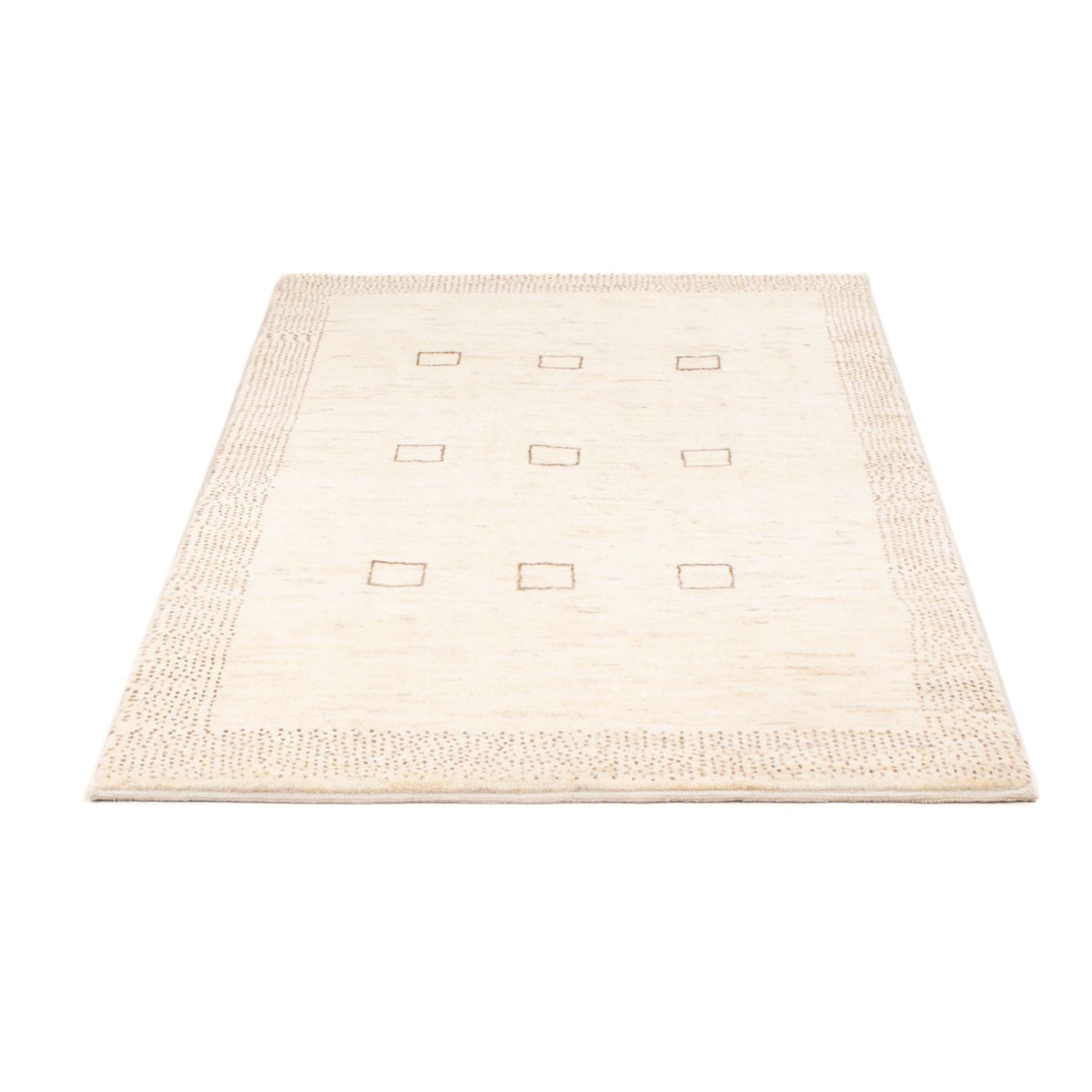 Gabbeh Teppich - Perser - 157 x 95 cm - hellbeige