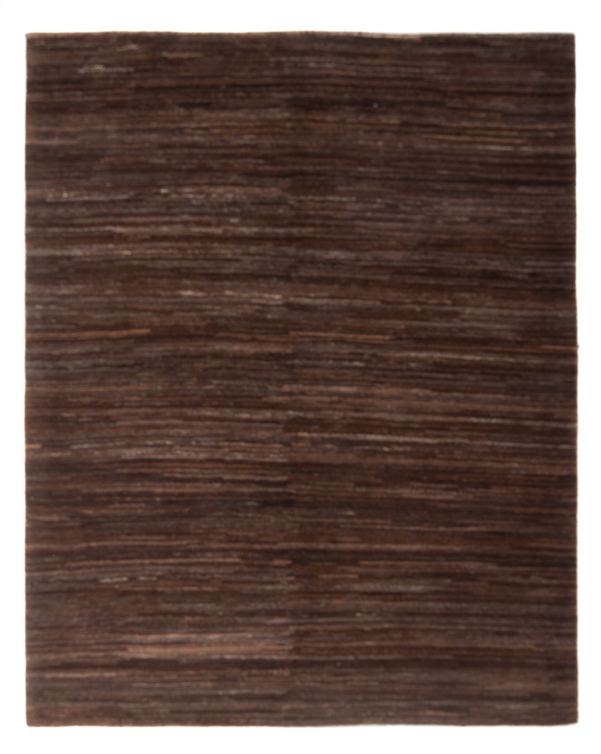 Gabbeh Teppich - Perser - 192 x 160 cm - dunkelbraun