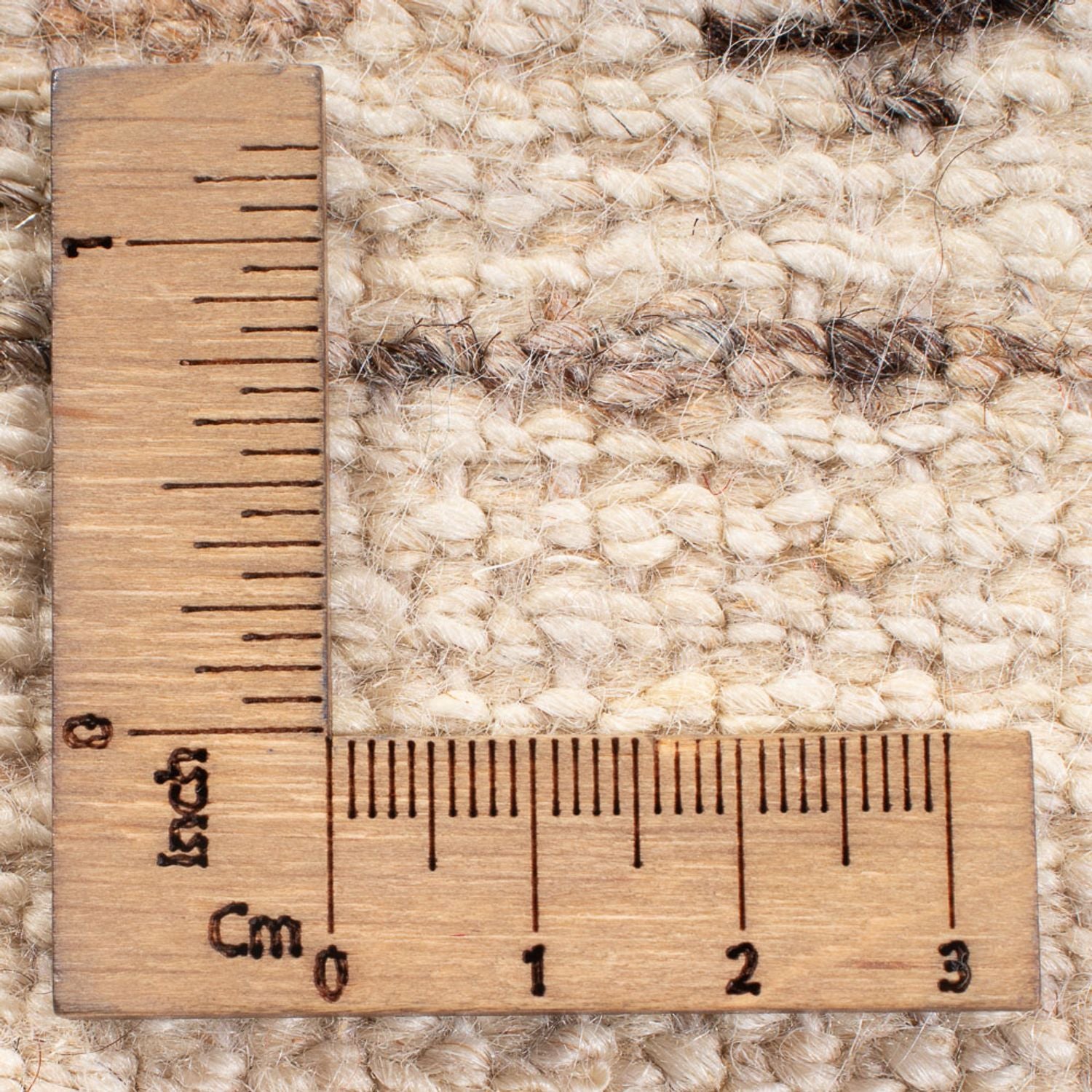 Gabbeh Teppich - Perser - 303 x 215 cm - hellbeige