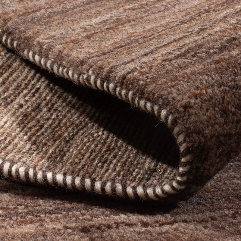 Gabbeh Teppich - Perser - 94 x 58 cm - dunkelcamel