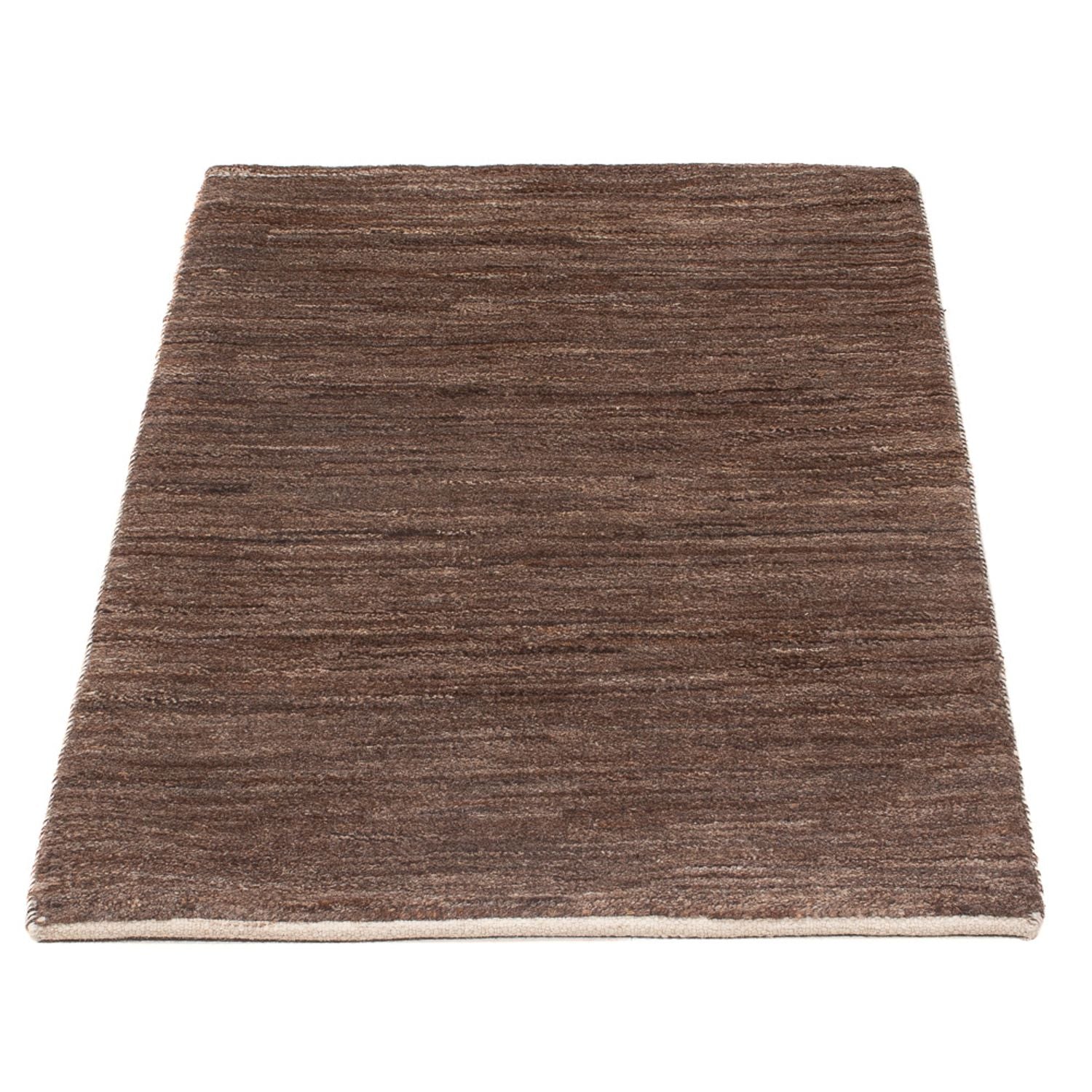 Gabbeh Teppich - Perser - 94 x 58 cm - dunkelcamel