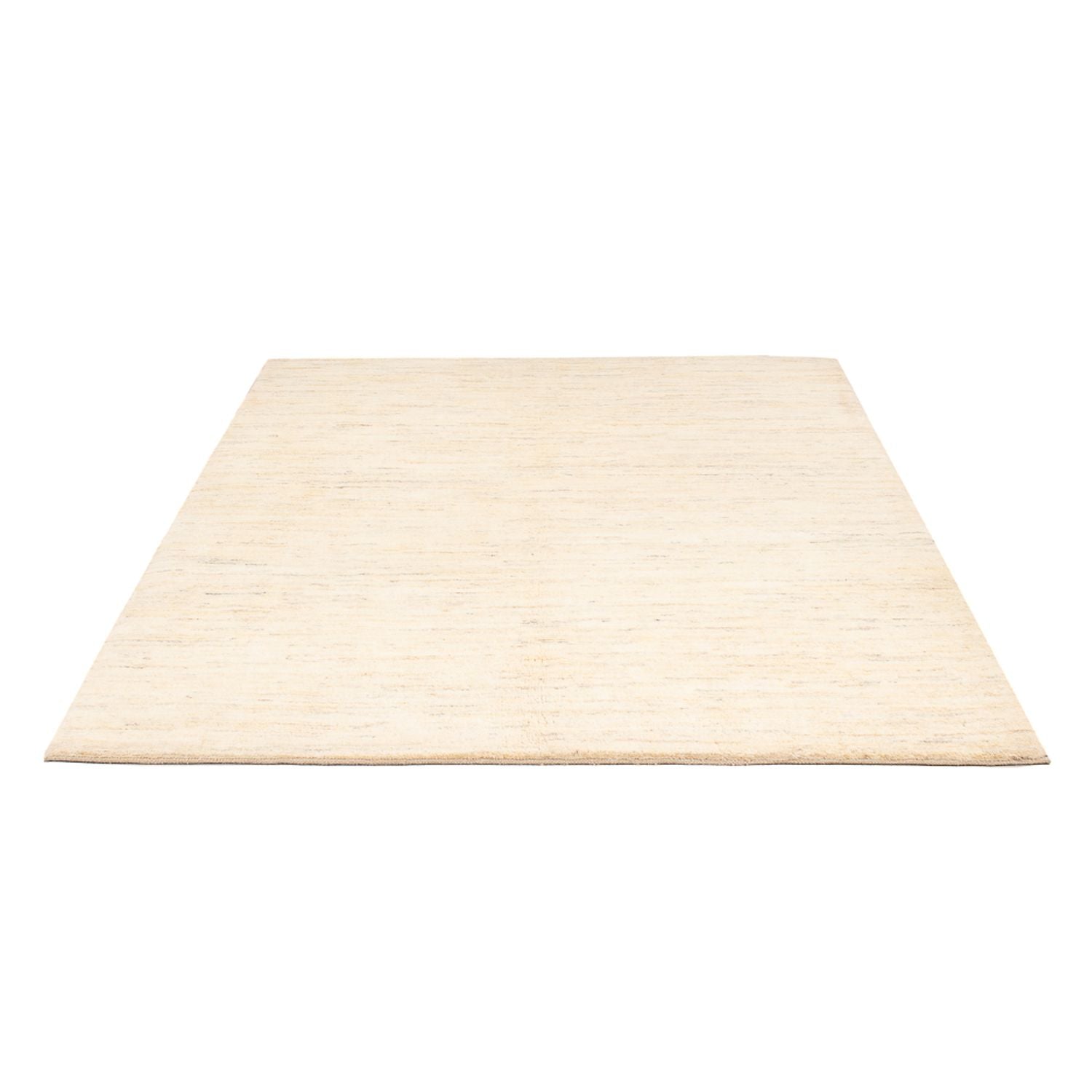 Gabbeh Teppich - Perser - 196 x 151 cm - hellbeige