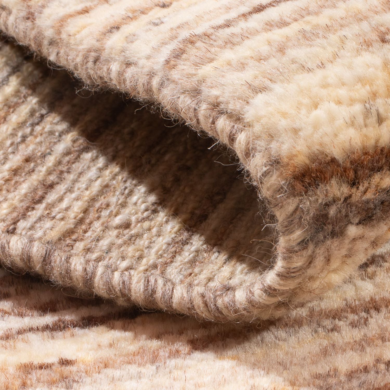 Gabbeh Teppich - Perser - 96 x 58 cm - hellbeige