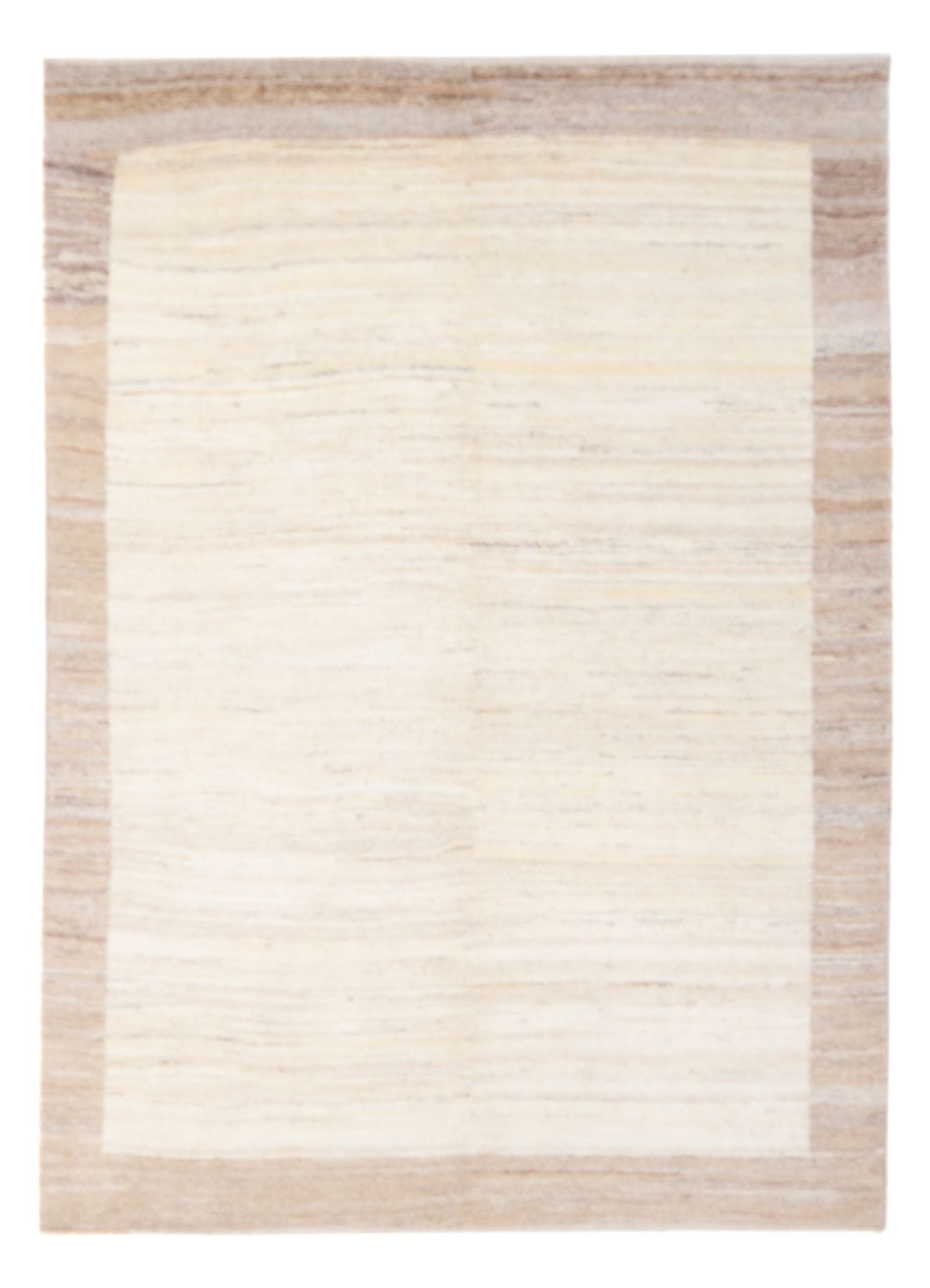 Gabbeh Teppich - Perser - 191 x 145 cm - hellbeige