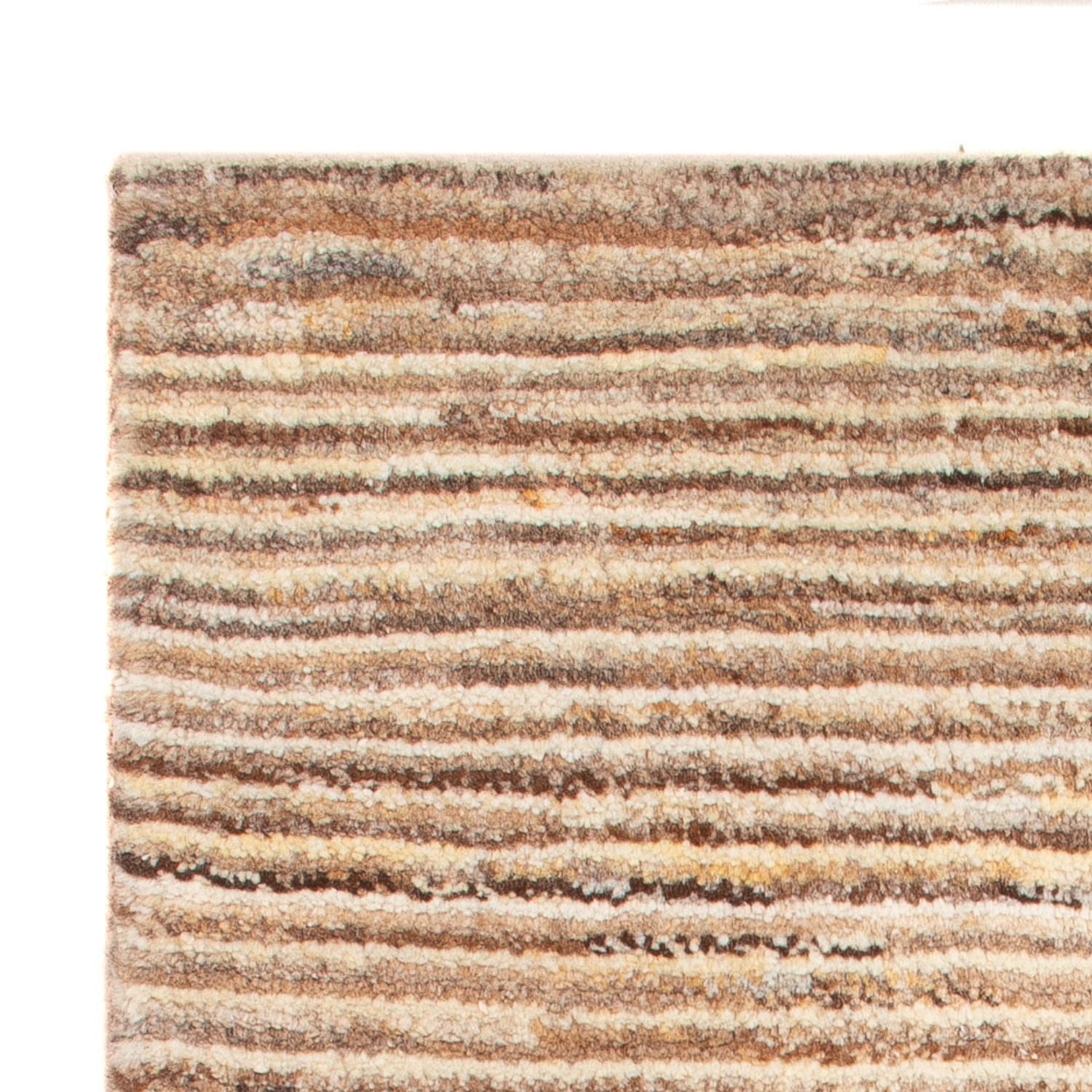 Gabbeh Teppich - Perser - 96 x 59 cm - dunkelbeige