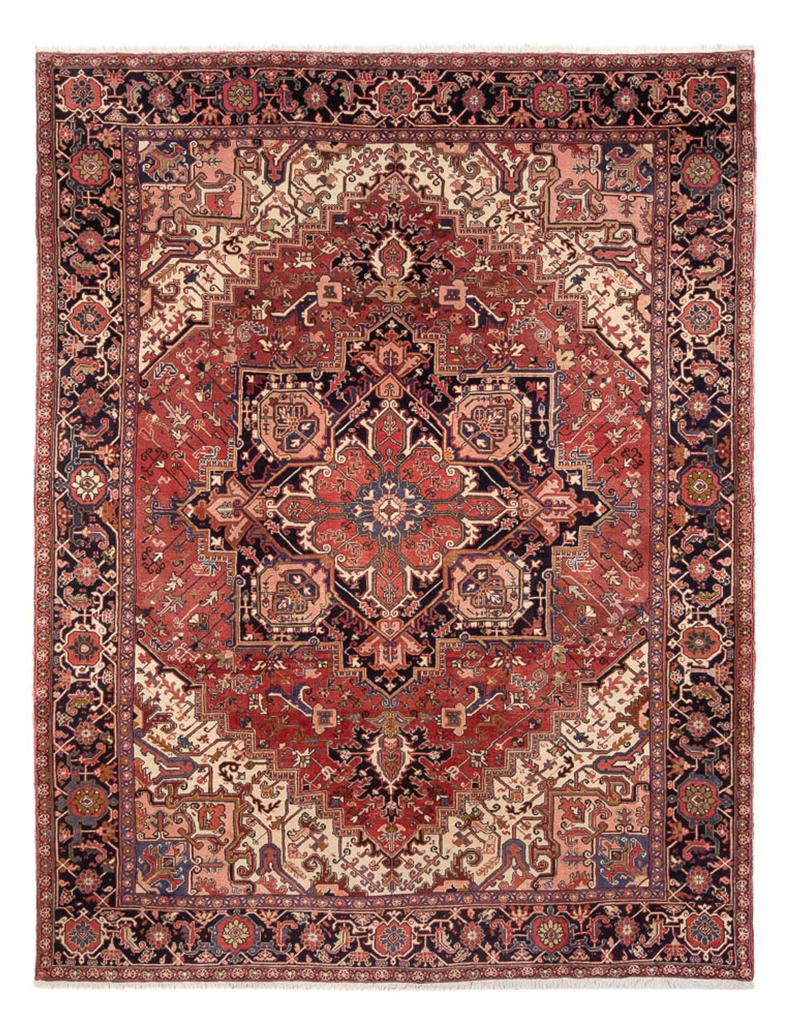 Perserteppich - Nomadic - 349 x 255 cm - hellrot