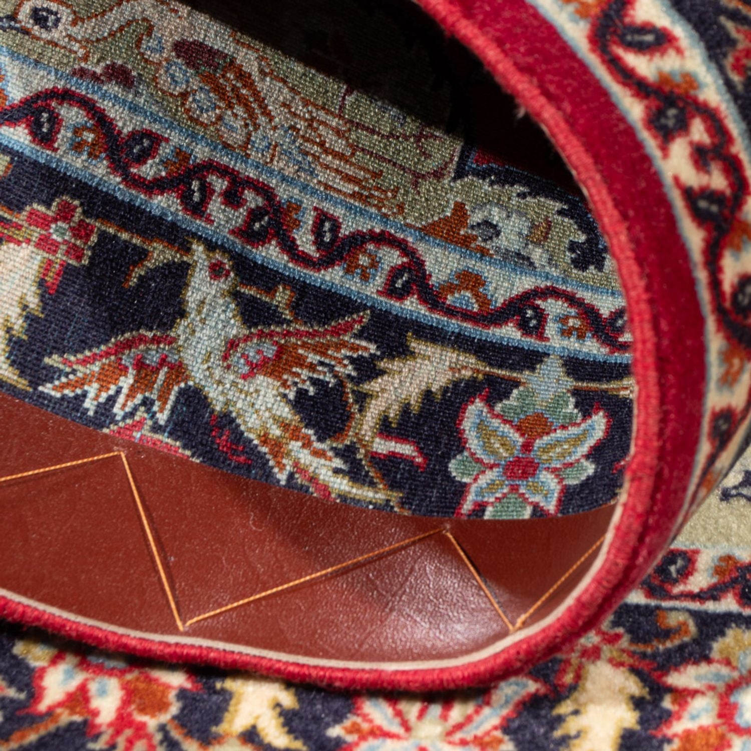 Perserteppich - Isfahan - Premium - 105 x 77 cm - rot