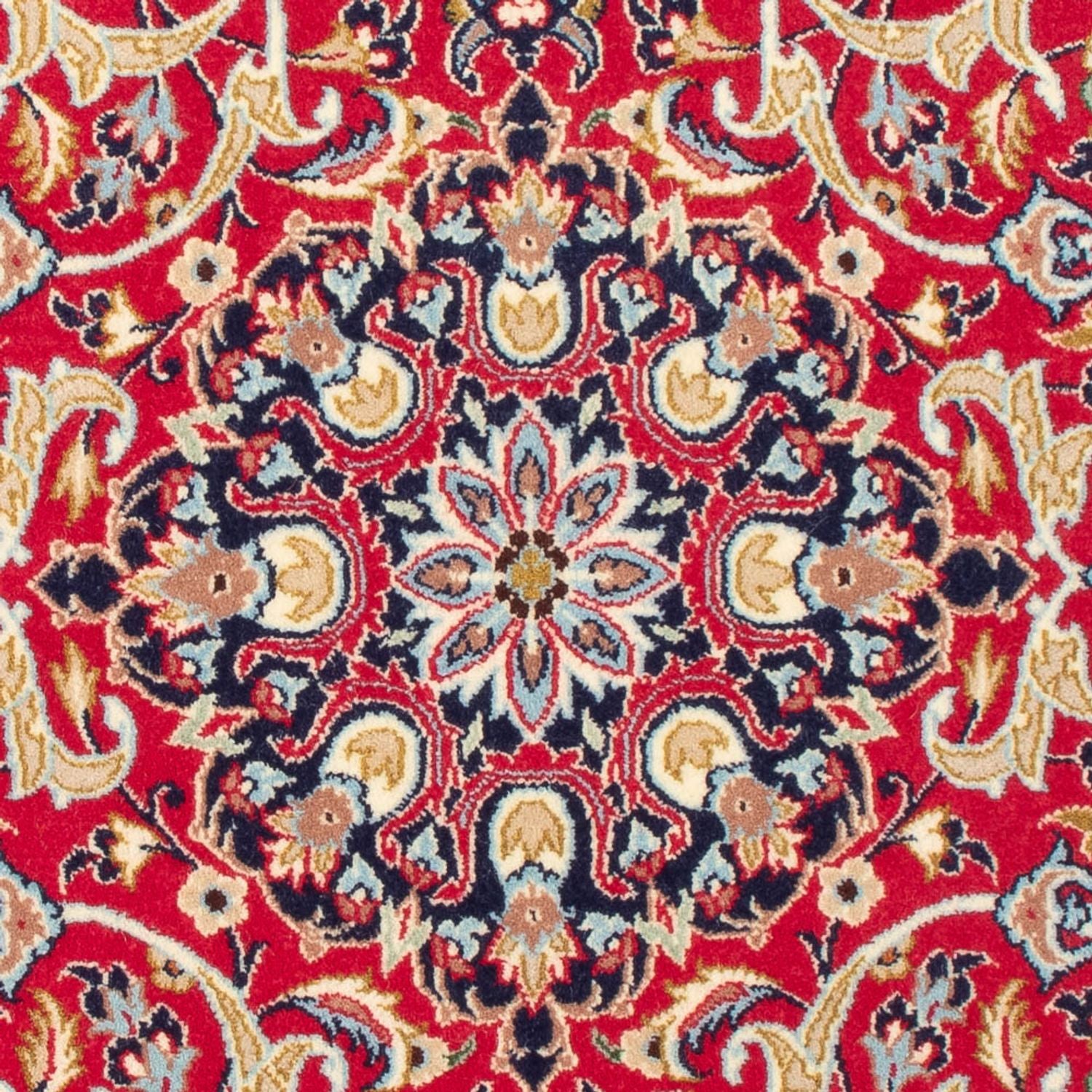 Perserteppich - Isfahan - Premium - 110 x 75 cm - rot