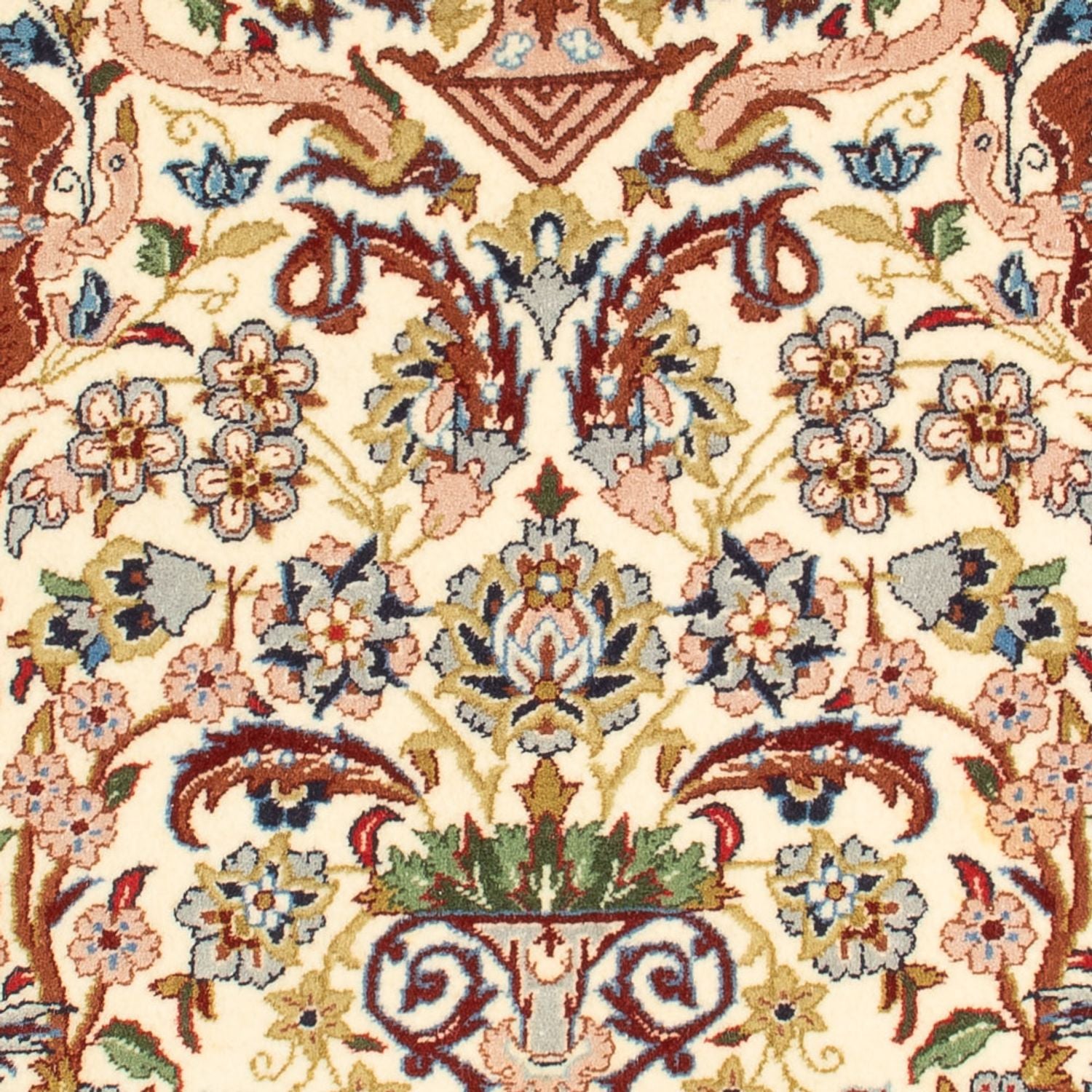 Perserteppich - Isfahan - Premium - 110 x 74 cm - creme