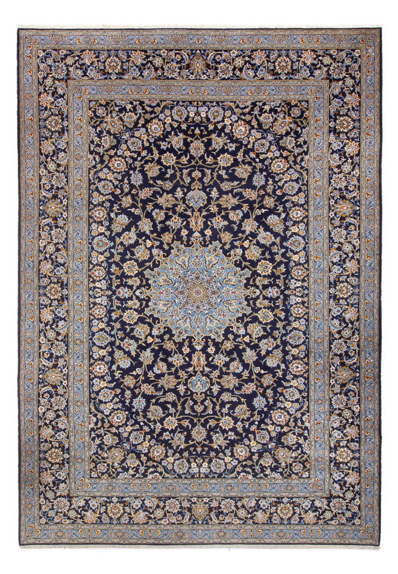 Perserteppich - Keshan - 390 x 266 cm - dunkelblau