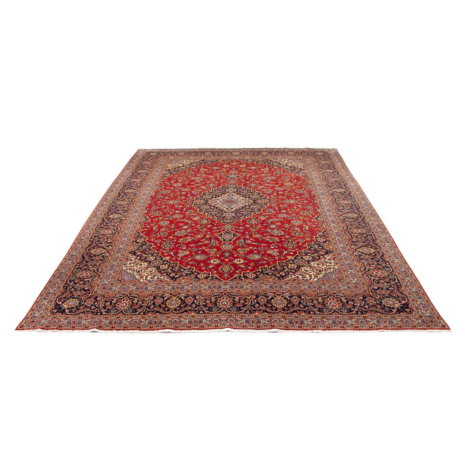 Perserteppich - Keshan - 336 x 234 cm - rot