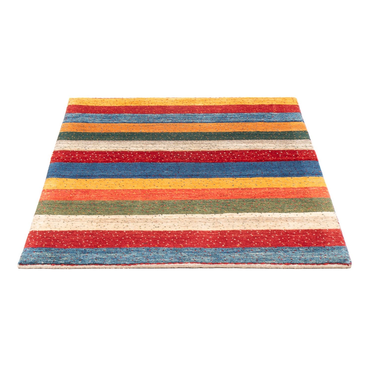 Gabbeh Teppich - Loribaft Perser - 129 x 87 cm - mehrfarbig