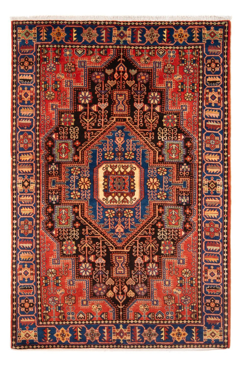 Perserteppich - Nomadic - 204 x 142 cm - blau