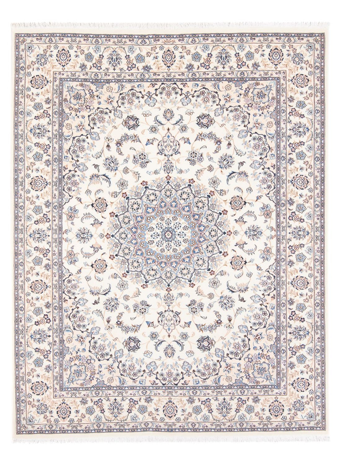 Perserteppich - Nain - Premium - 207 x 150 cm - creme