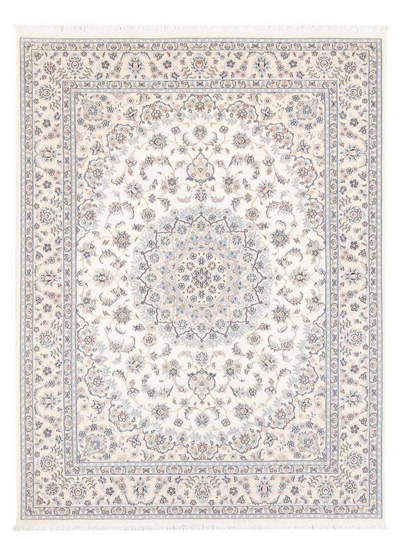 Perserteppich - Nain - Premium - 208 x 150 cm - creme