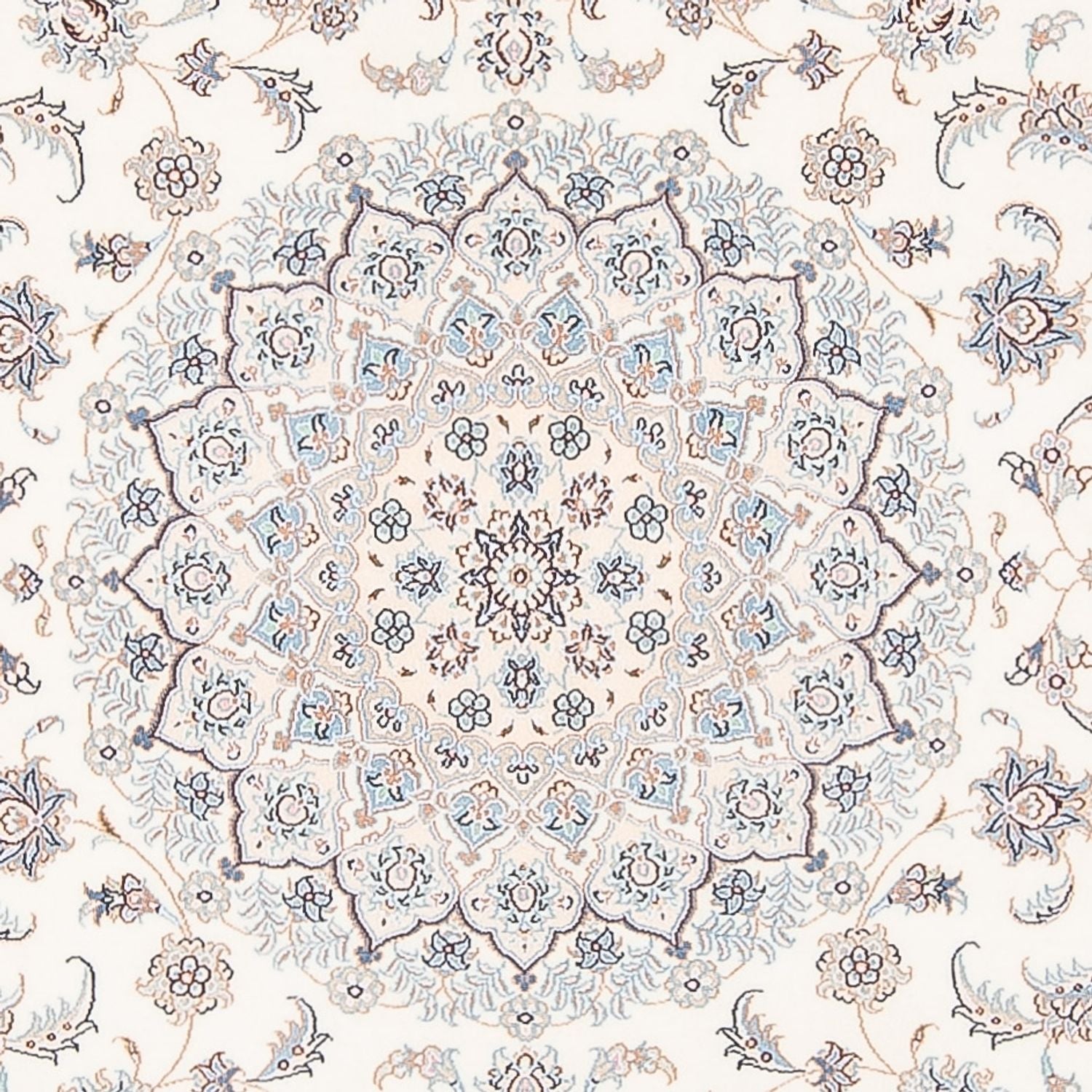 Perserteppich - Nain - Premium - 208 x 150 cm - creme