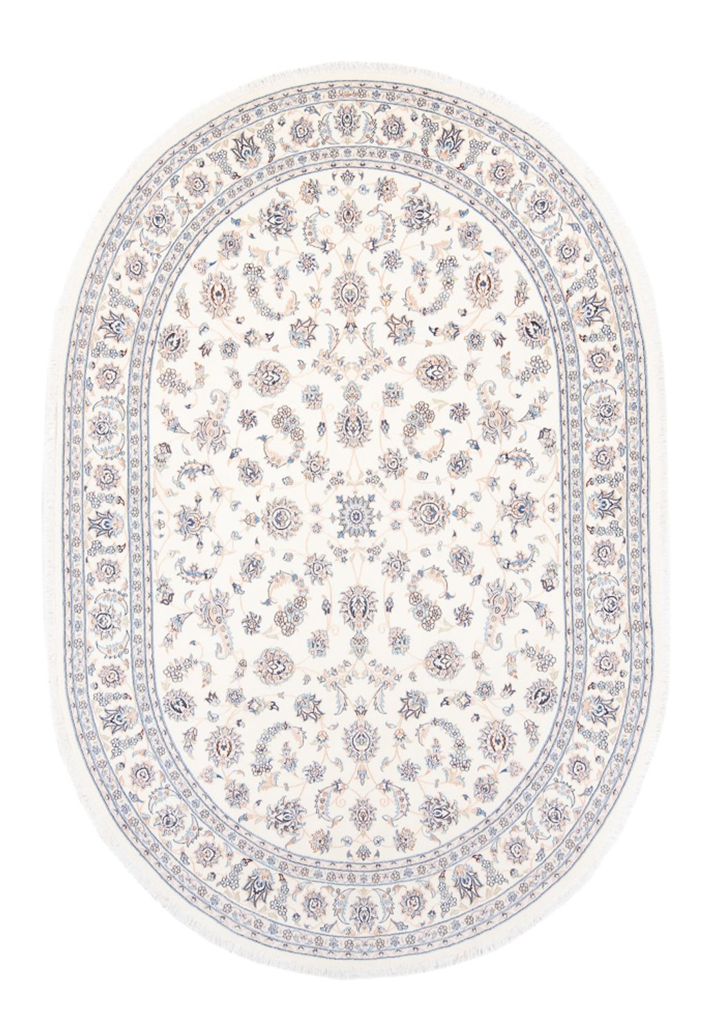 Perserteppich - Nain - Premium - 240 x 165 cm - creme