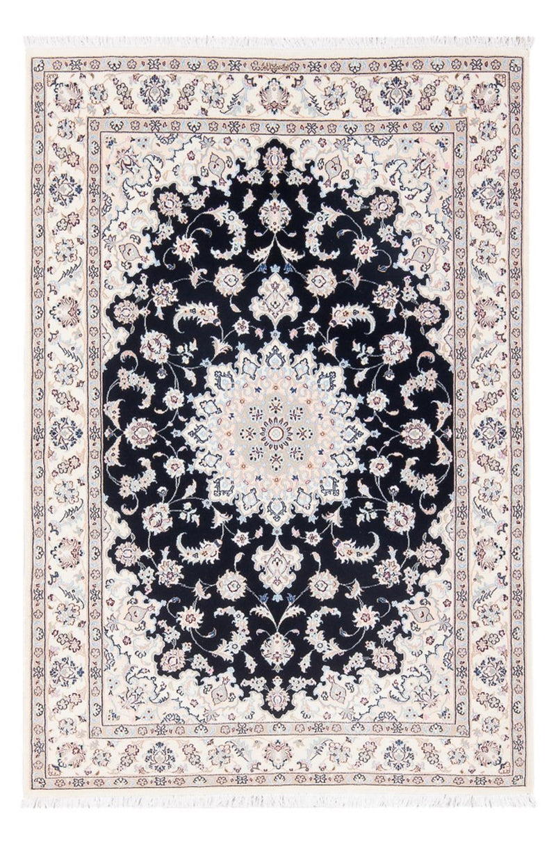 Perserteppich - Nain - Premium - 164 x 108 cm - dunkelblau