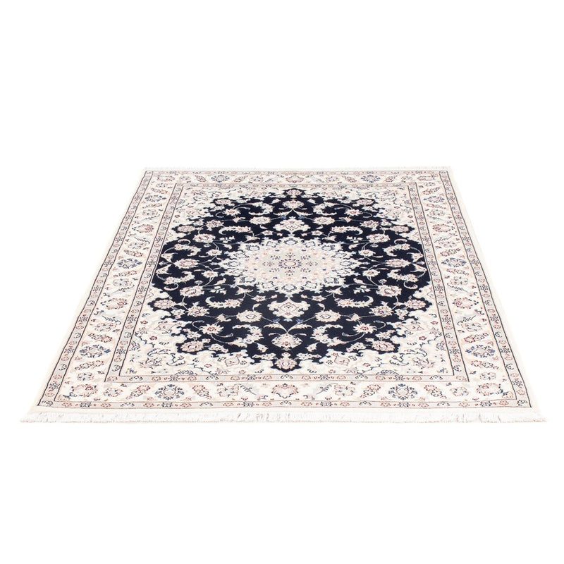 Perserteppich - Nain - Premium - 164 x 108 cm - dunkelblau