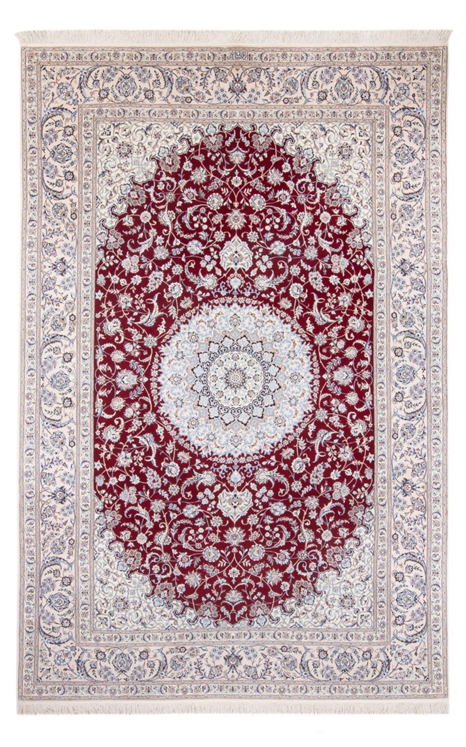 Perserteppich - Nain - Premium - 307 x 199 cm - rot