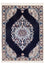 Perserteppich - Nain - Premium - 75 x 50 cm - hellblau