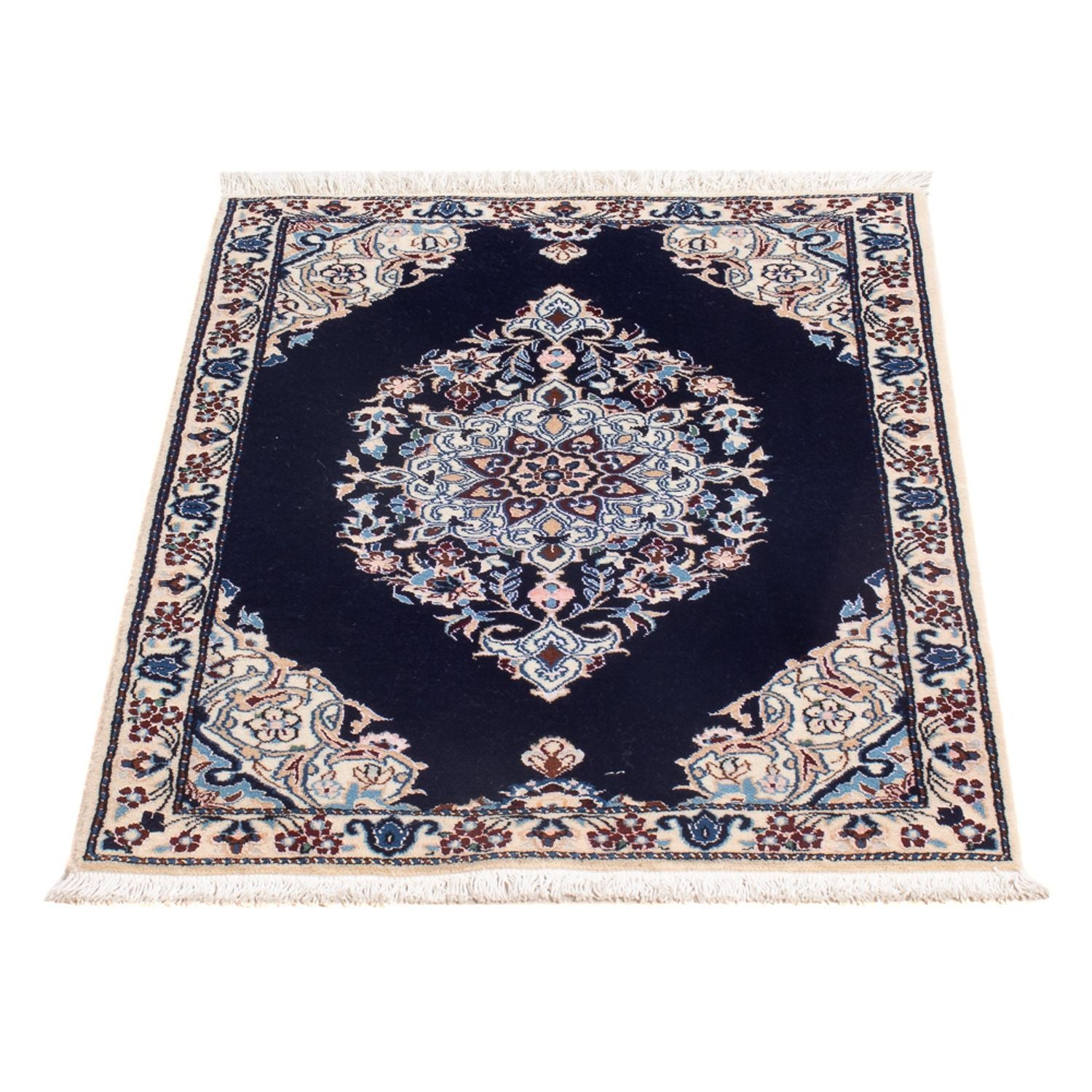 Perserteppich - Nain - Premium - 75 x 50 cm - hellblau