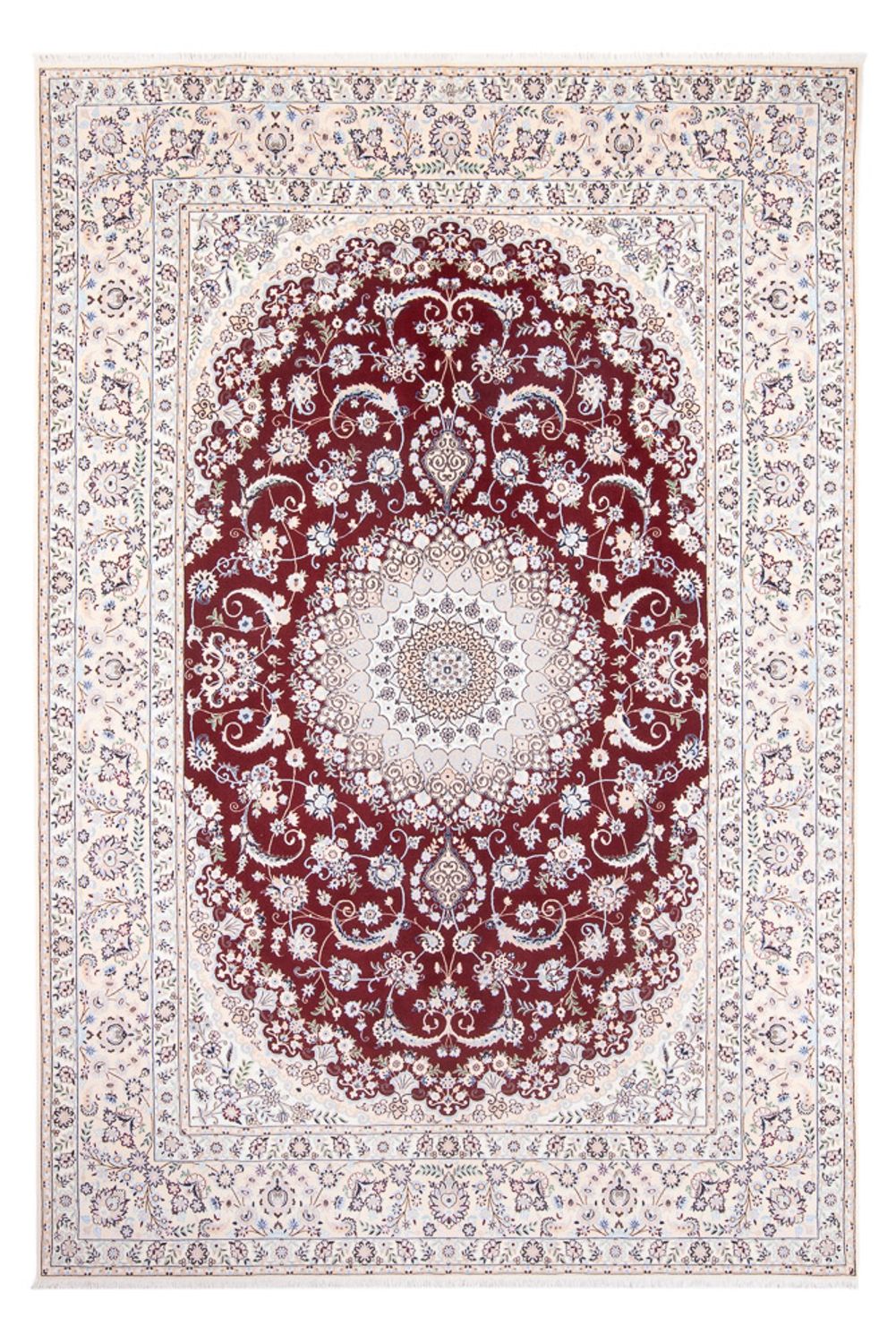 Perserteppich - Nain - Premium - 304 x 205 cm - rot