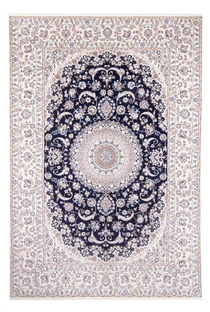 Perserteppich - Nain - Premium - 306 x 207 cm - dunkelblau