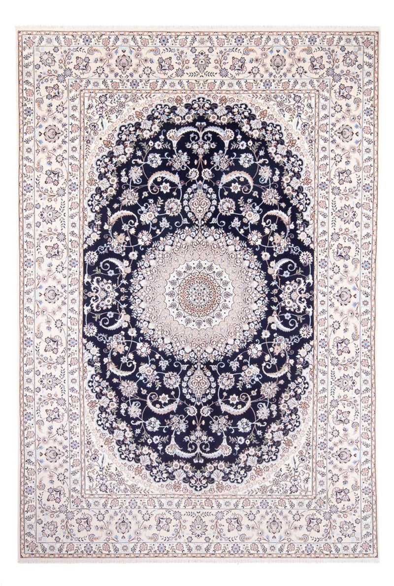 Perserteppich - Nain - Premium - 306 x 207 cm - dunkelblau