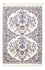 Perserteppich - Nain - Premium - 80 x 50 cm - creme