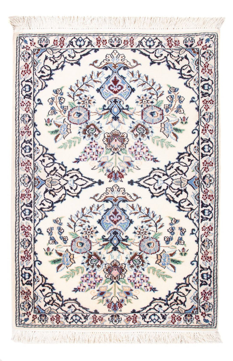 Perserteppich - Nain - Premium - 80 x 50 cm - creme
