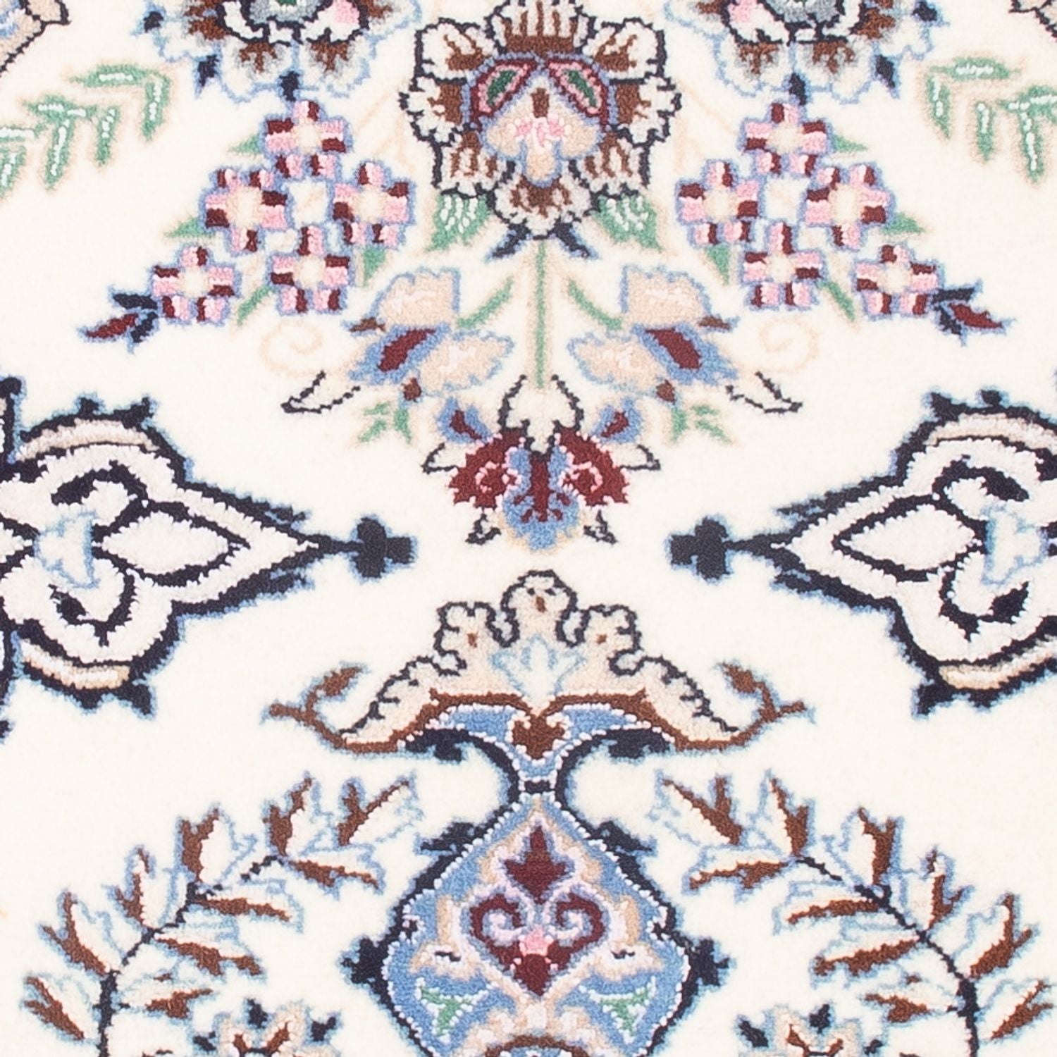 Perserteppich - Nain - Premium - 80 x 50 cm - creme