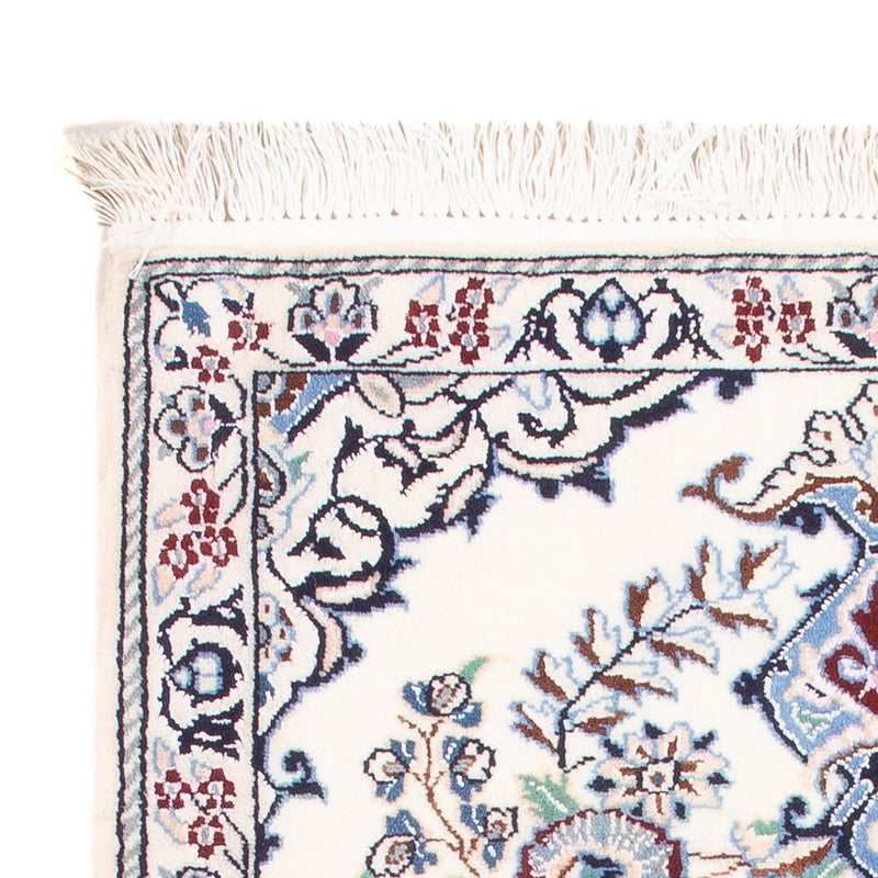 Perserteppich - Nain - Premium - 80 x 50 cm - creme