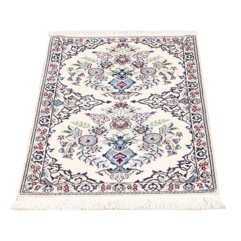 Perserteppich - Nain - Premium - 80 x 50 cm - creme