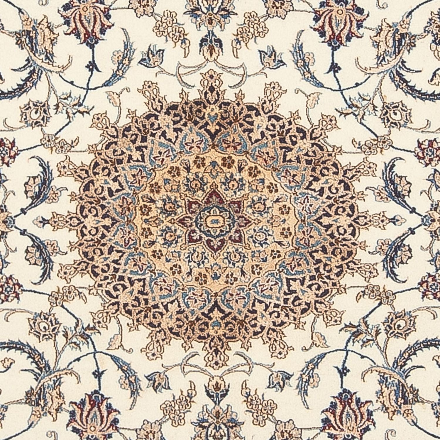 Perserteppich - Nain - Premium - 203 x 127 cm - hellbeige