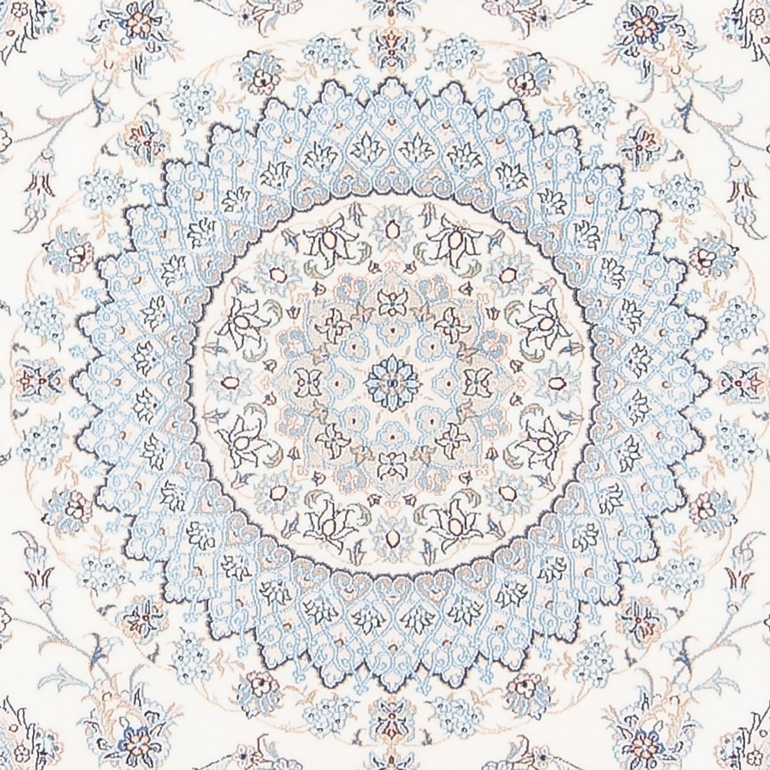 Perserteppich - Nain - Premium - 238 x 170 cm - hellblau