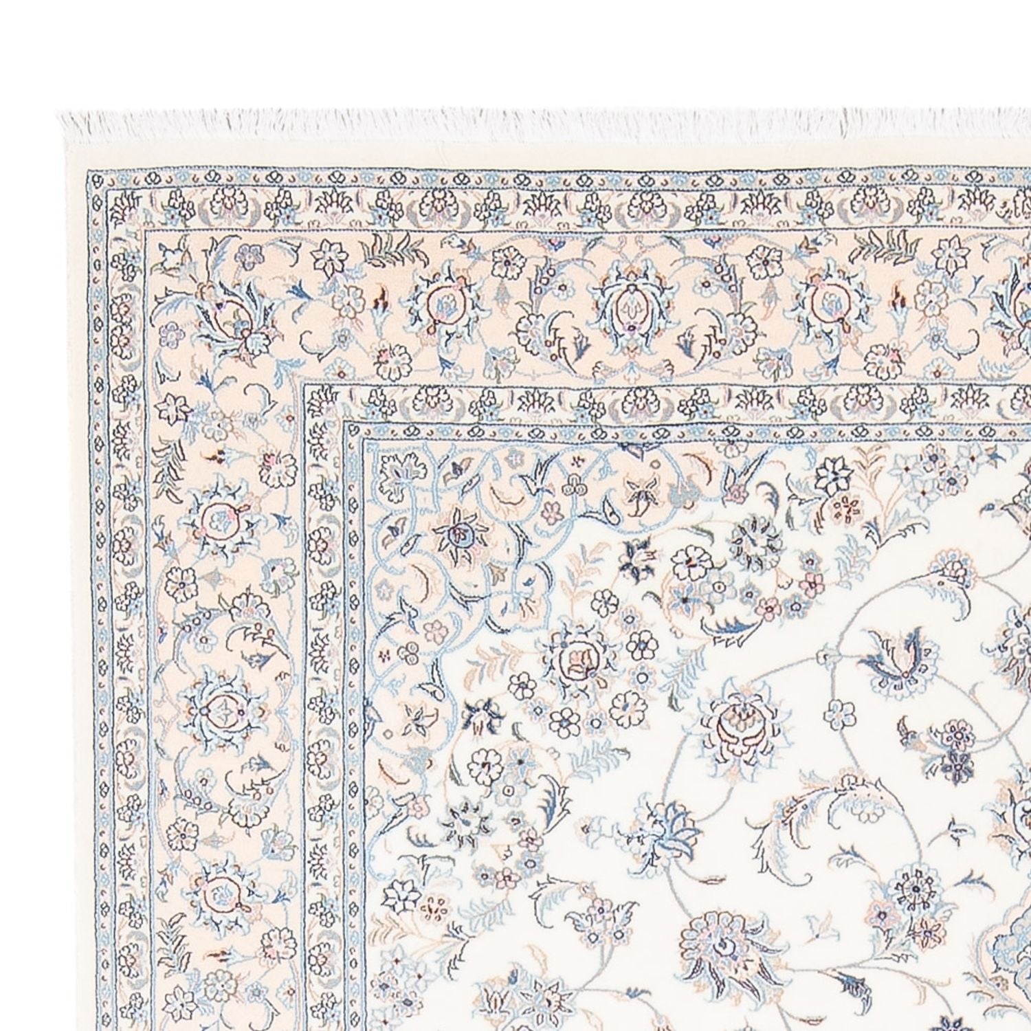 Perserteppich - Nain - Premium - 238 x 170 cm - hellblau
