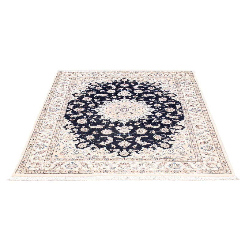 Perserteppich - Nain - Premium - 160 x 110 cm - dunkelblau