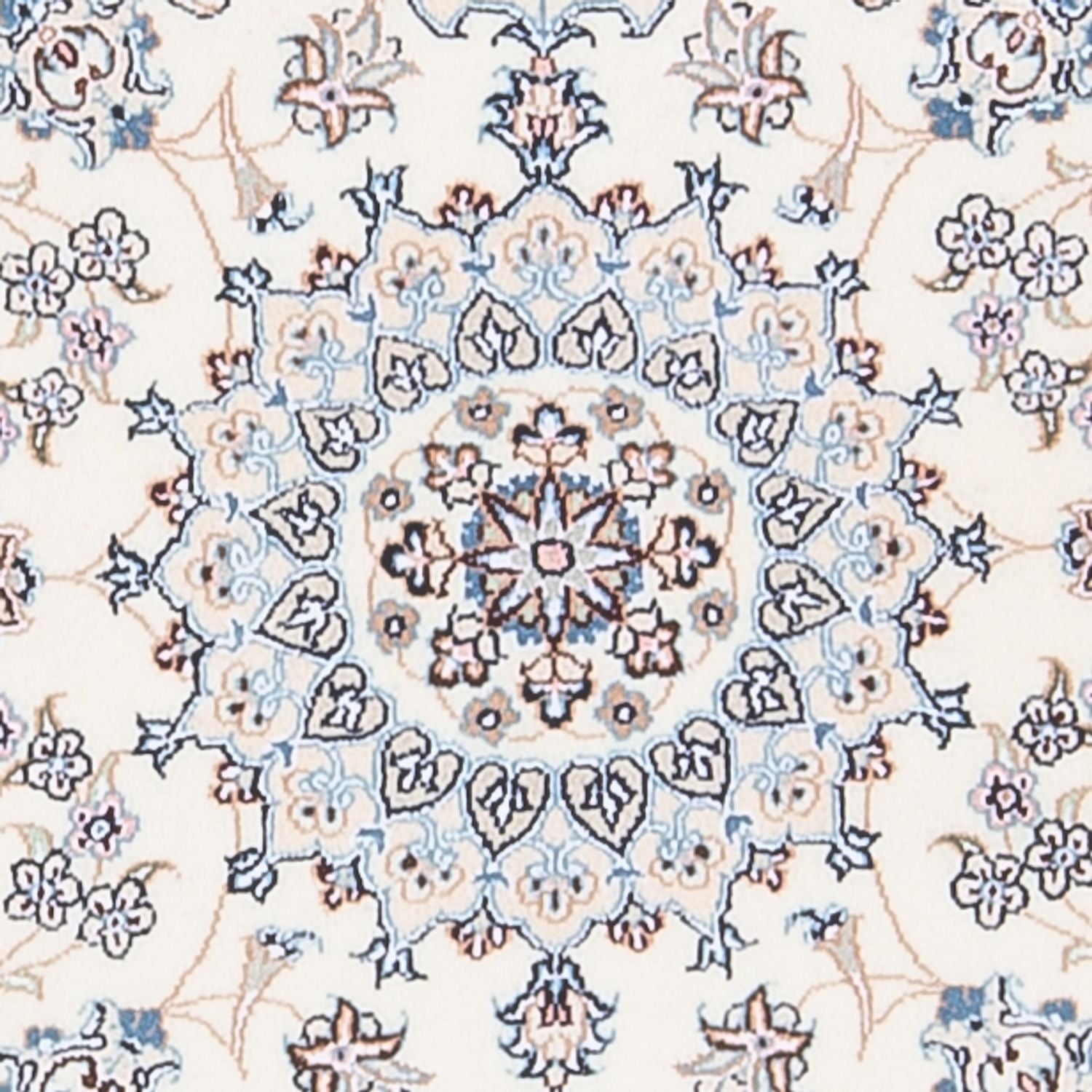 Perserteppich - Nain - Premium - 133 x 81 cm - creme