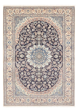 Perserteppich - Nain - Premium - 195 x 130 cm - dunkelblau