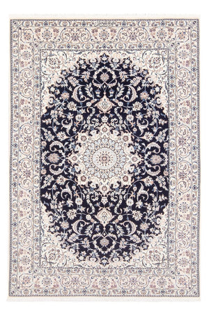 Perserteppich - Nain - Premium - 175 x 128 cm - dunkelblau