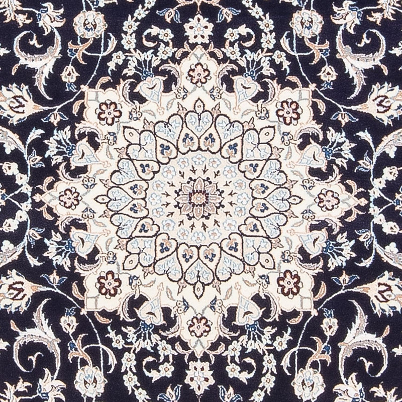 Perserteppich - Nain - Premium - 175 x 128 cm - dunkelblau