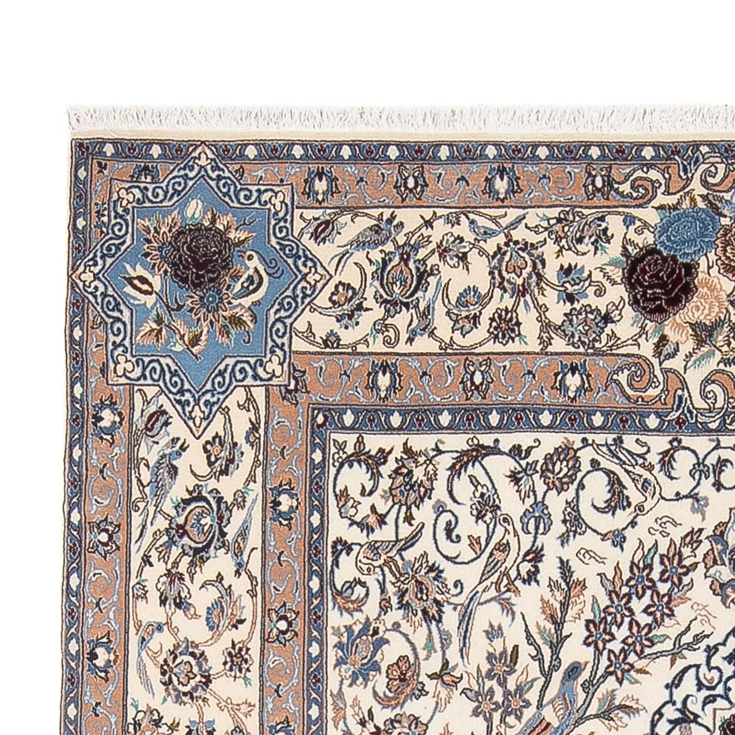 Perserteppich - Nain - Premium - 252 x 146 cm - sand
