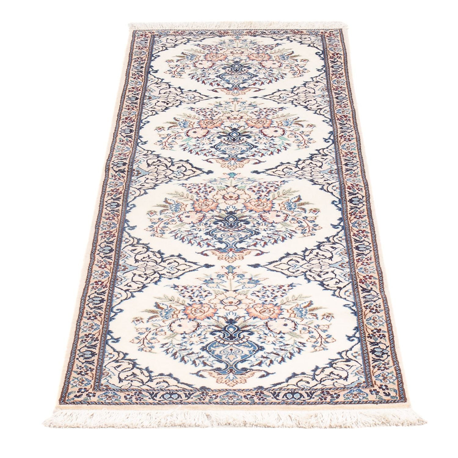 Läufer Perser - Nain - Premium - 155 x 48 cm - creme