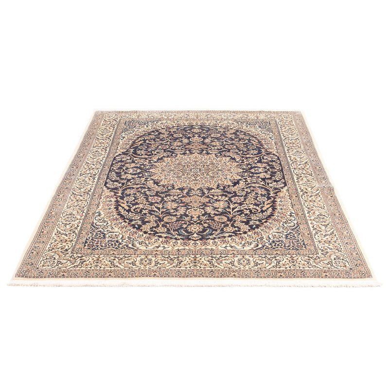 Perserteppich - Nain - Premium - 188 x 130 cm - dunkelblau