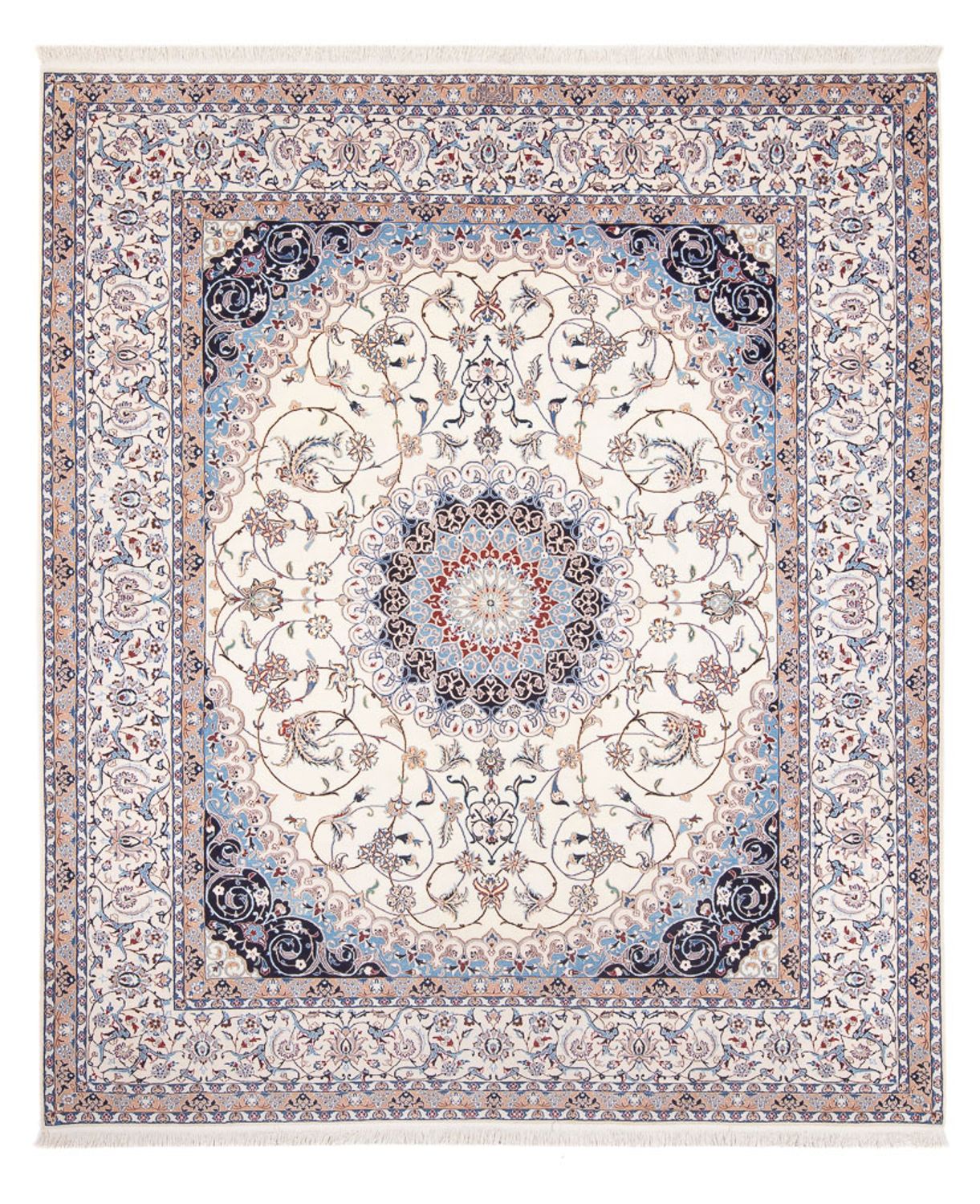 Perserteppich - Nain - Premium - 263 x 210 cm - creme