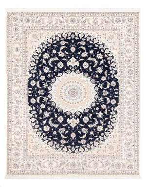 Perserteppich - Nain - Premium - 198 x 132 cm - dunkelblau